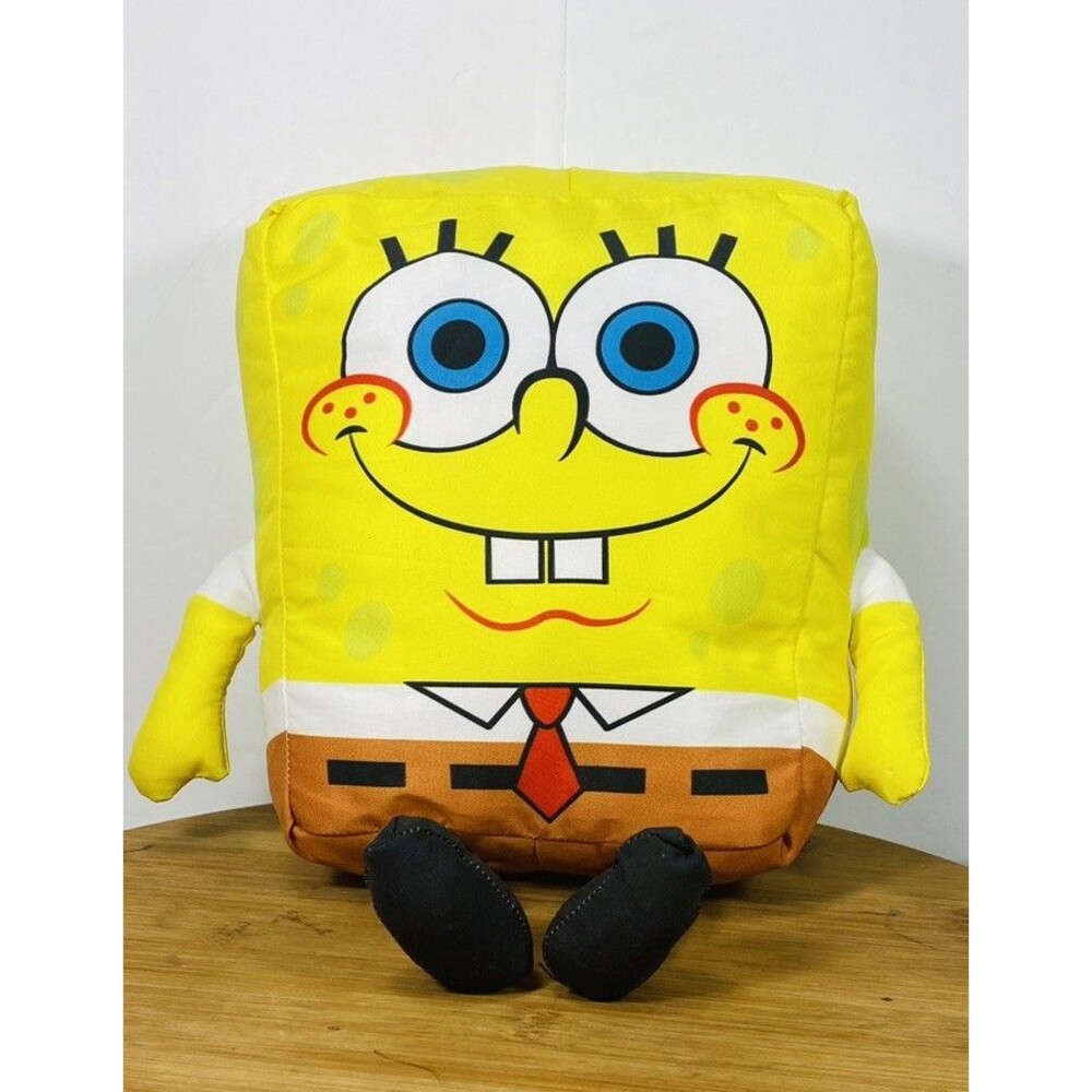 Nickelodean Viacom Sponge bob Spongebob Squarepants 11" Tall Plush Toy T4